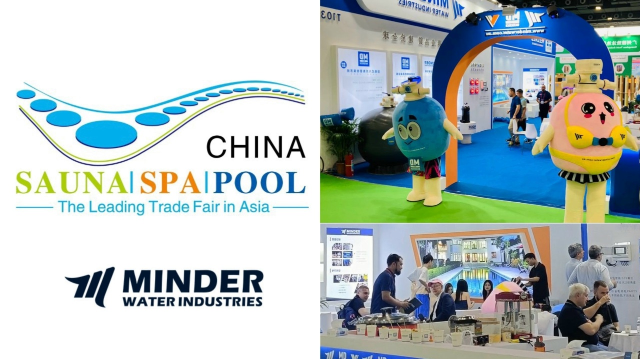 Asia Pool & Spa Expo 2026: Minder представляет передовые решения для фильтрации и водообработки.